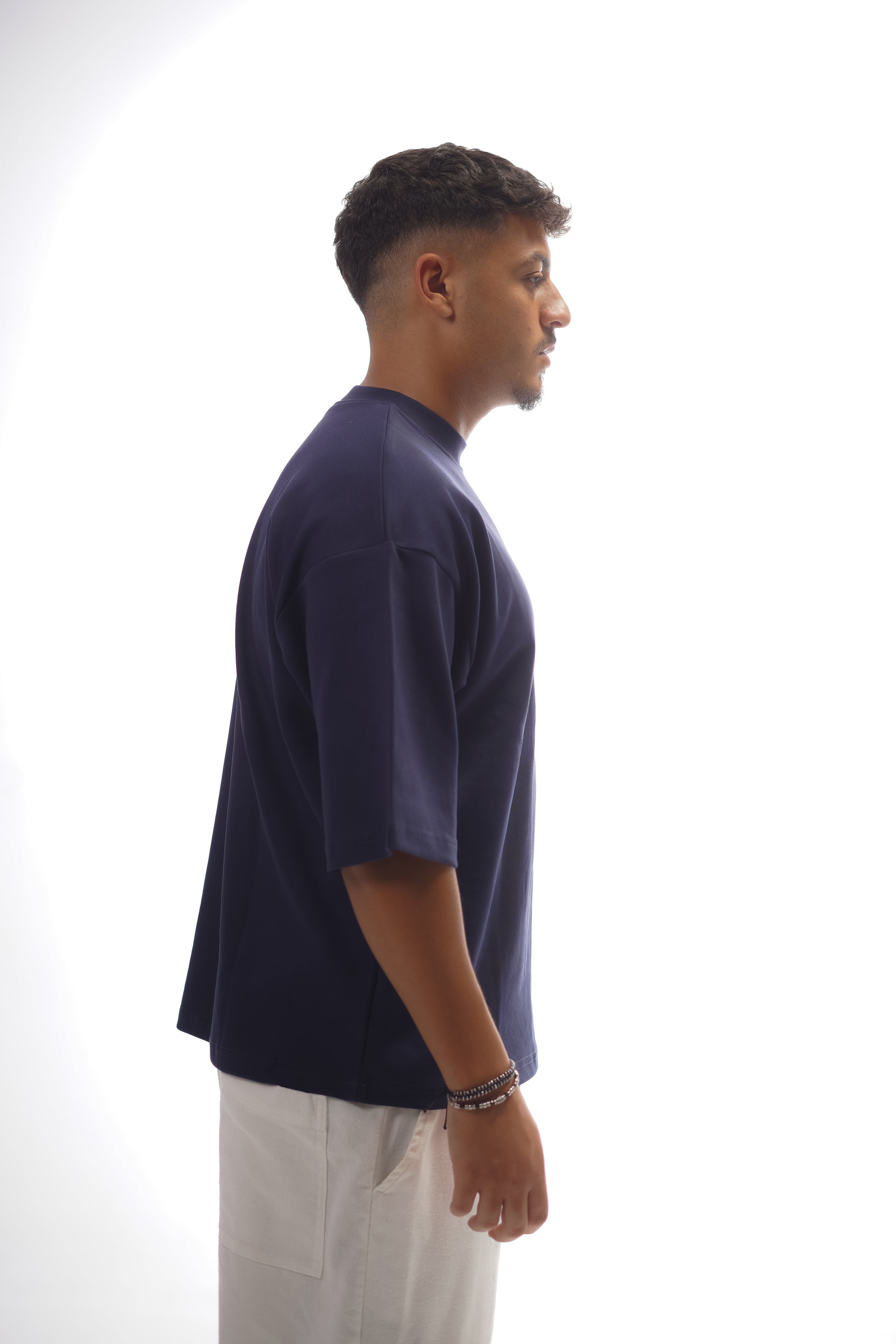 NAVY T_SHIRT