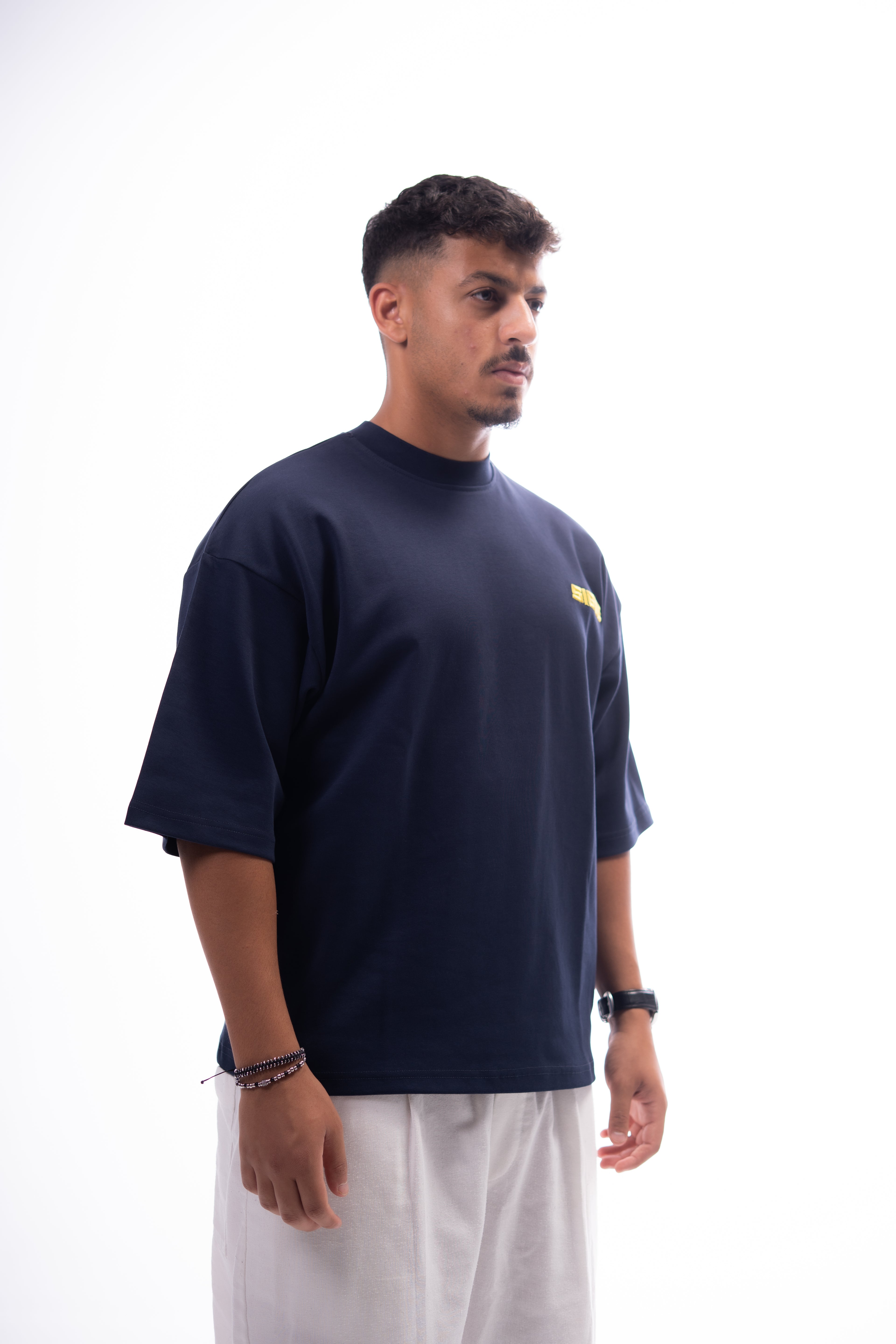 NAVY T_SHIRT